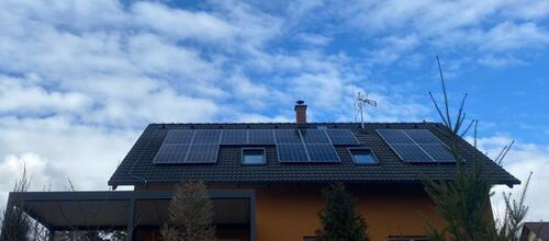 Reference Fotovoltaická elektrárna s dotací NZÚ- Klínec 