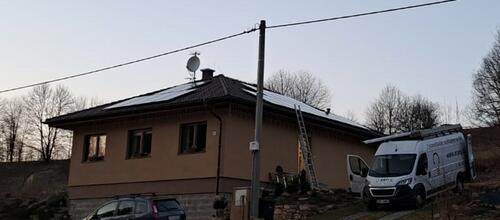 Reference Fotovoltaická elektrárna s dotací NZÚ- Dětrichov