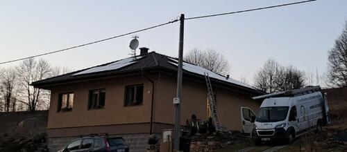 Reference Fotovoltaická elektrárna s dotací NZÚ- Dětrichov 