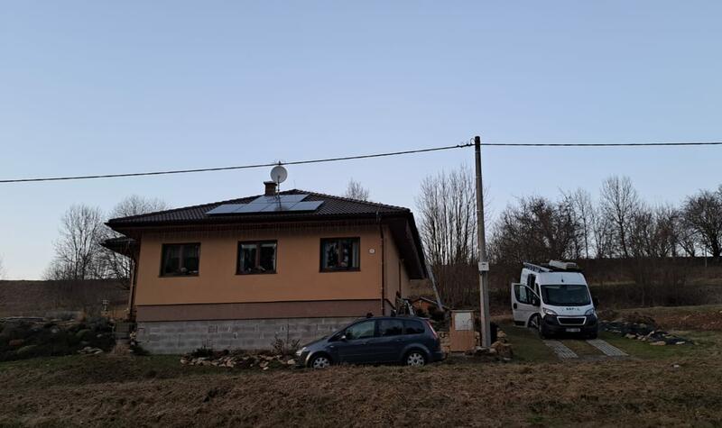 Reference: Fotovoltaická elektrárna s dotací NZÚ- Dětrichov 