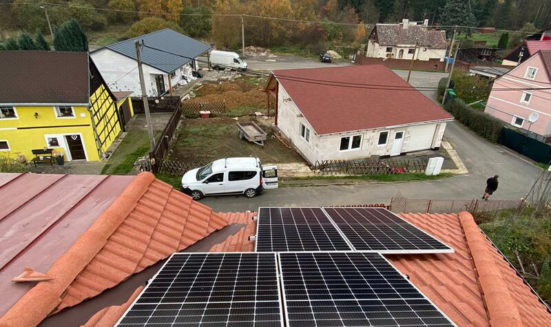 Reference: Fotovoltaická elektrárna s dotací NZÚ- Božičany 