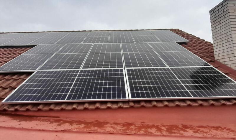 Reference: Fotovoltaická elektrárna s baterií- Jaroměřice nad Rokytnou 