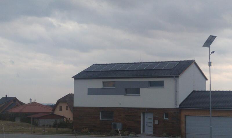 Reference: Fotovoltaická elektrárna s dotací NZÚ- Rájec - Jestřebí 
