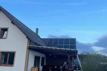 Reference: Instalace fotovoltaické elektrárny na klíč- Majdalena 