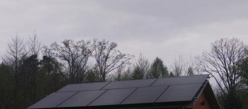 Reference Fotovoltaická elektrárna s dotací Nová zelená úsporám instalována v Hnojníku 
