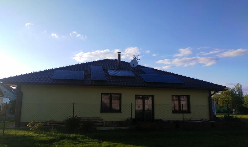 Reference: Instalace FVE s dotací Nová zelená úsporám- Prostějov - Vrahovice 