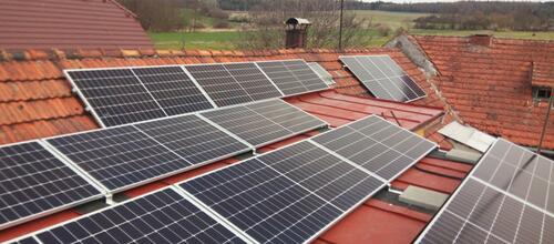 Reference Fotovoltaická elektrárna na klíč instalována v Horšicích