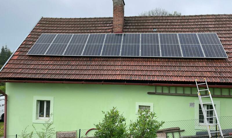 Reference: Instalace fotovoltaické elektrárny v obci Šonov v Královehradeckém kraji 