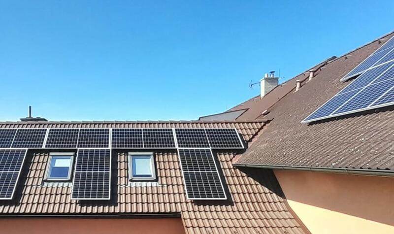 Reference: Fotovoltaická elektrárna s dotací instalována v Tlumačově 