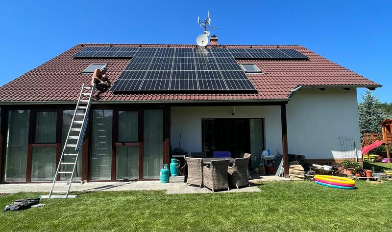 Reference: Instalace solární elektrárny v Trubíně 
