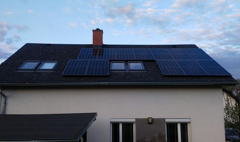 Reference: Instalace FVE s dotaci Nová zelená úsporám ve Vřesině v Moravskoslezském kraji 
