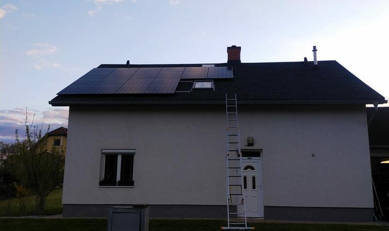 Reference: Instalace FVE s dotaci Nová zelená úsporám ve Vřesině v Moravskoslezském kraji 
