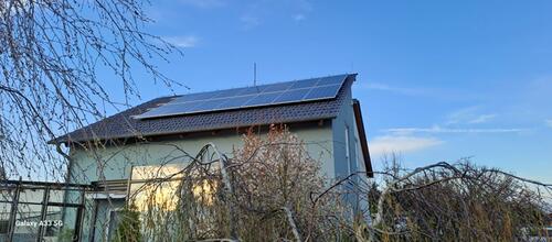 Reference Fotovoltaická elektrárna instalována v Třebíči 