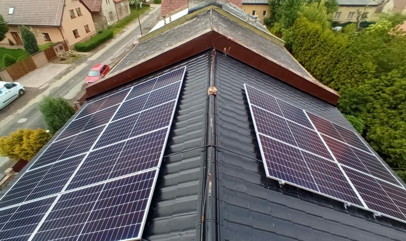 Reference: Solární elektrárna s dotací Nová zelená úsporám- Mutějovice 