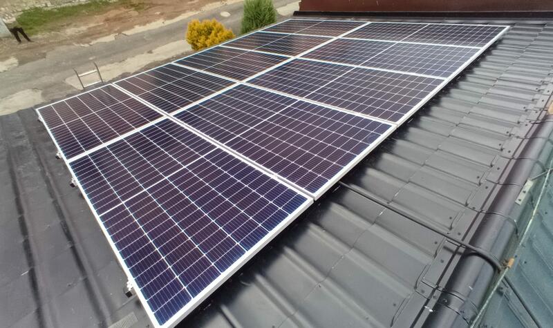 Reference: Solární elektrárna s dotací Nová zelená úsporám- Mutějovice 