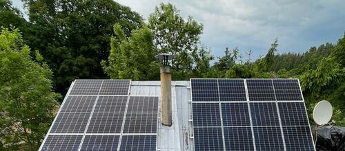 Reference Instalace fotovoltaické elektrárny s vyřízením dotace- Zábrodí - Horní Rybníky 