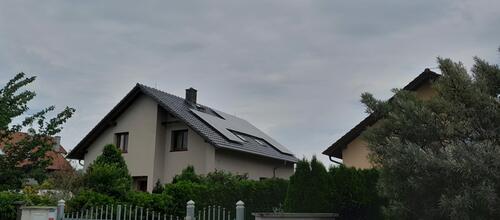 Reference Solární elektrárna s dotací na bateriový systém - Plzeň-Dolní Vlkýš