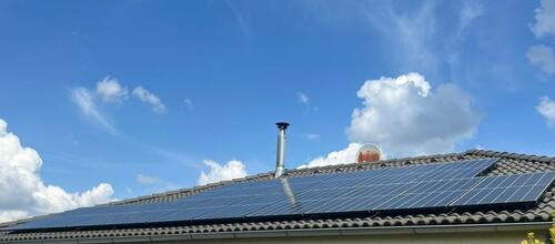Reference Realizace fotovoltaické elektrárny s baterií - Pardubice VI-Popkovice