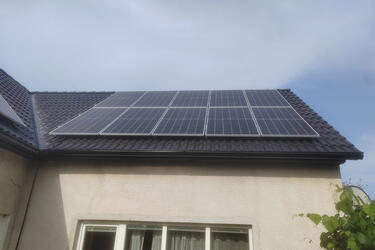 Reference: Instalace fotovoltaické elektrárny s vyřízením dotace - Olešná 