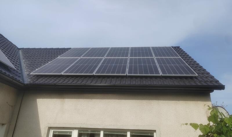 Reference: Instalace fotovoltaické elektrárny s vyřízením dotace - Olešná 
