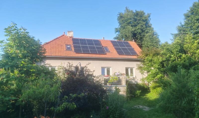 Reference: Instalace fotovoltaické elektrárny s dotaci na bateriový systém - Libhošť 