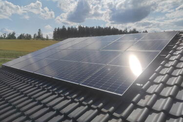 Reference: Fotovoltaika na klíč realizována v Bedřichově v Jihomoravském kraji 