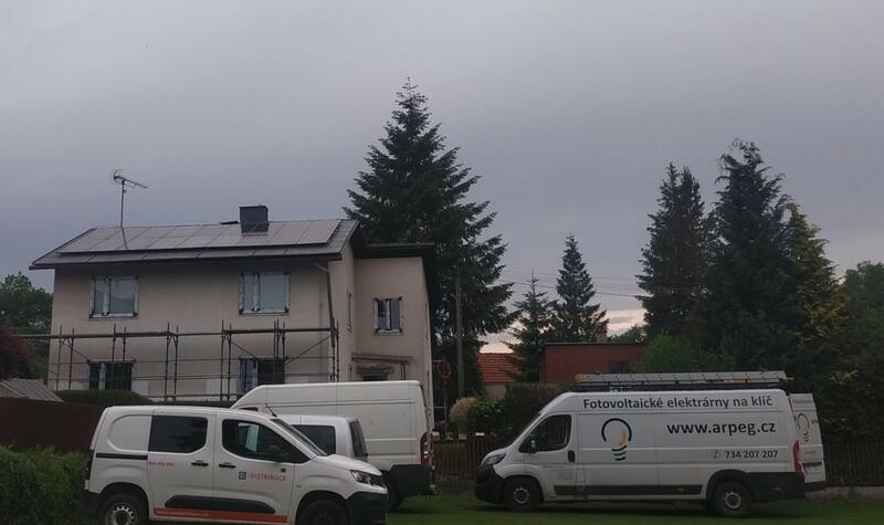 Reference: Solární elektrárna s vyřízením dotace - Raškovice 