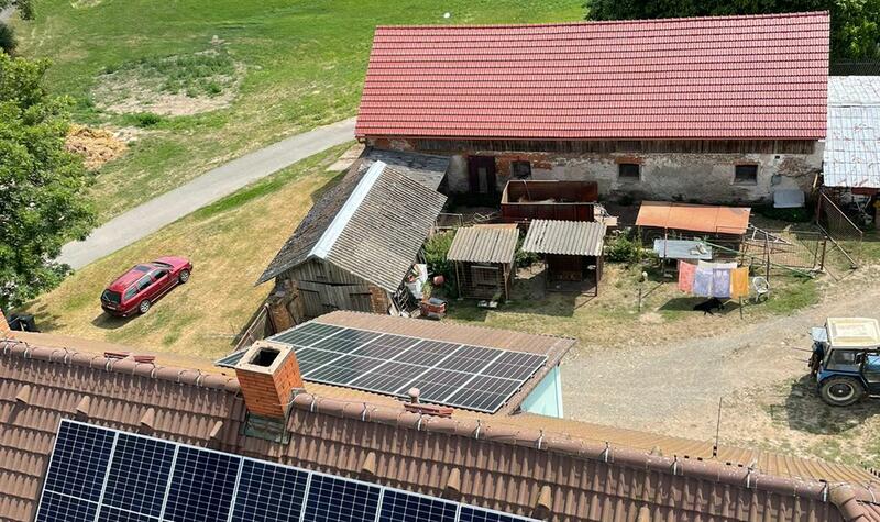 Reference: Realizace fotovoltaické elektrárny na klíč - Zbraslavice-Borová 