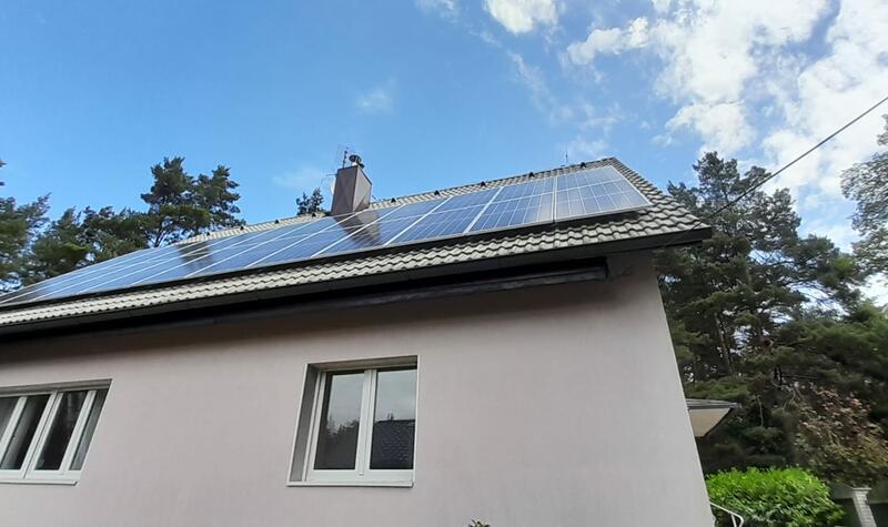 Reference: Realizace fotovoltaické elektrárny s vyřízením dotace - Krašovice 