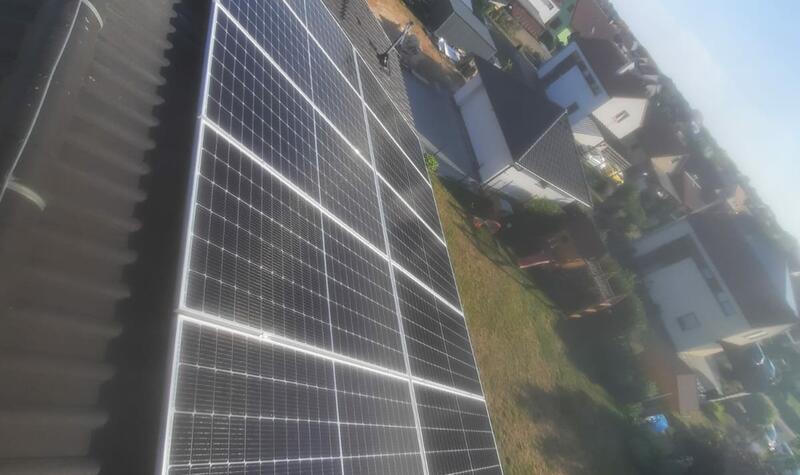 Reference: Instalace fotovoltaické elektrárny s vyřízením dotace- Mnichovo Hradiště-Hněvousice