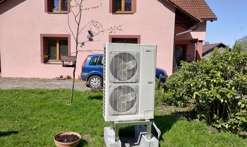 Reference: Tepelné čerpadlo vzduch/voda - Rychvald 