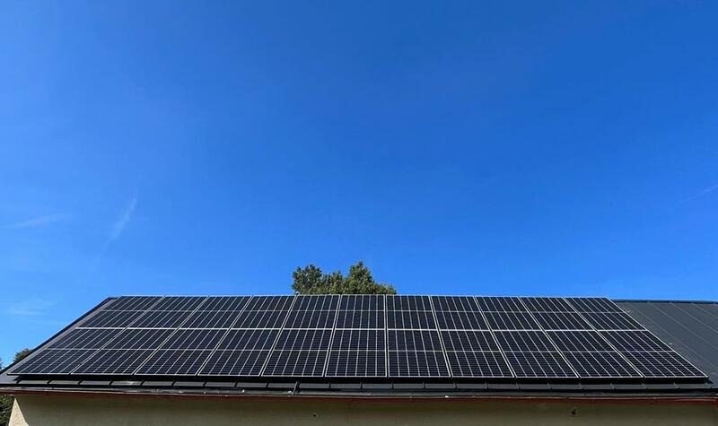 Reference: Fotovoltaická elektrárna s výkonem 9,9 kWp - Bítouchov-Dolánky 
