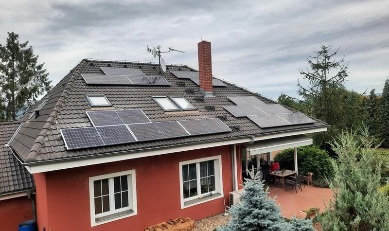 Reference: Fotovoltaická elektrárna na míru s uložením do baterií - Modlany-Drahkov