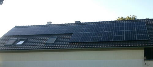 Reference Solární panely montované na sedlovou střechu - Pšov-Semtěš 