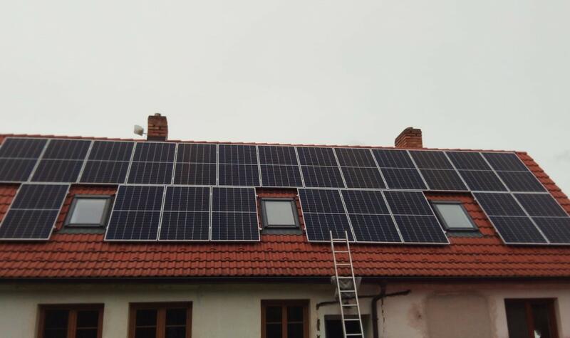 Reference: Solární elektrárna  s využitím baterií instalovaná v Mnichově v Jihočeském kraji 